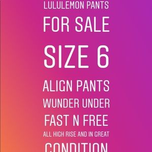Lululemon pants